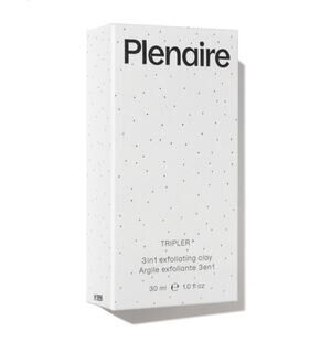 Plenaire Tripler 3-in-1 Exfoliating Clay Face Mask, 3.4 oz